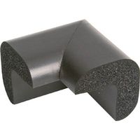 トラスコ中山 TRUSCO 安心クッション コーナー用 大 1個入り ブラック TAC-24 1個 415-6986（直送品）