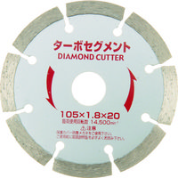 小山金属工業所 アイウッド ターボセグメント 150X2.0X25.4 89742 1枚 414-0109（直送品）