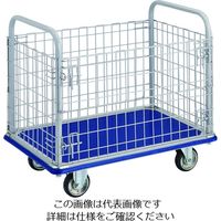 プレス製運搬車 ドンキーカート （金網付タイプ） 金網付タイプ