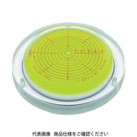 アカツキ製作所 KOD 取付穴付角度計付丸台型アイベル水平器 INC-RT150 1個(1本) 417-0121（直送品）