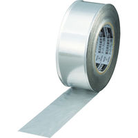トラスコ中山 TRUSCO スーパーアルミ箔粘着テープ 100mm×50m ツヤあり TRAT100-1 1巻 415-4398（直送品）