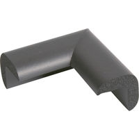 トラスコ中山 TRUSCO 安心クッション コーナー用 小 30個入り ブラック T30AC-32 1袋(30個) 415-7168（直送品）