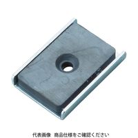 トラスコ中山 TRUSCO キャップ付フェライト磁石 角形穴あり 50mmX27mmX12mm 1個入 TFC50KA-1P 1個（直送品）