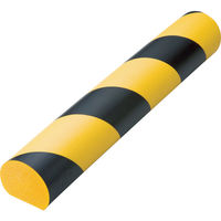 トラスコ中山 TRUSCO 安心クッション かまぼこ型 1本入り 黒/黄 TAC-114 1本 415-7281（直送品）