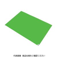 トラスコ中山 TRUSCO 粘着クリーンマット 600X900MM グリーン (10シート入) CM6090-10GN 1箱(10シート)（直送品）