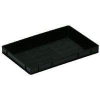岐阜プラスチック工業 リス BE型導電性コンテナ 130934 コンテナーBー4導電ブラック BE-4 1個 423-1902（直送品）