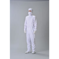 ガードナー ADCLEAN クリーンルーム用ウェア クリーンスーツ 白 L 着丈167~174cm CH11031L 1着 401-3662（直送品）