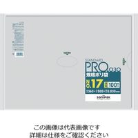 日本サニパック サニパック スタンダードポリ袋17号(0.03mm) L-17 1袋(100枚) 403-6328（直送品）