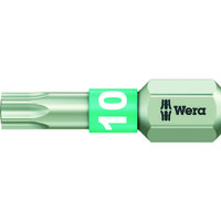 Wera Werk 3867/1 ステンレストーションビット トルクス10X25 071032 1本 411-9509（直送品）