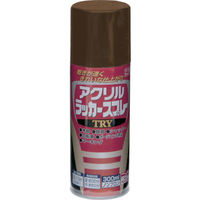 ニッぺ アクリルラッカースプレーTRY 300ml チョコレート 222T018ー300 4976124253775 1セット(12本)（直送品）