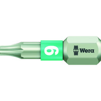 Wera Werk 3867/1 ステンレストーションビット トルクス9X25 071031 1本 411-9495（直送品）