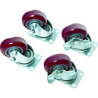 Pelican Products ラージケース 0350/0370共用キャスターセット 0350-341-000 1セット 420-4867（直送品）