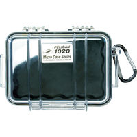 Pelican Products マイクロケース 1020 黒 173×121×54 1020BK 1個 420-5006（直送品）