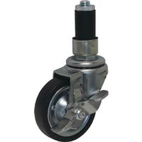 矢崎化工 YAZAKI イレクター 導電パイプキャスター YGRー75SE 1個 419-1803（直送品）