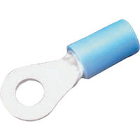 日本圧着端子製造 JST ビニル絶縁付丸型端子(ストレート形) RAA2ー5 100個入り 1袋(100個) 422-5929（直送品）