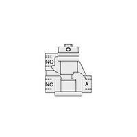 コガネイ（KOGANEI） 空気作動弁501-4シリーズ ピストンポペット形 501-4A 1個（直送品）