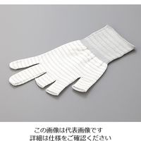 アズワン クアラテック手袋 DXパウダーフリー クリーンルーム用手袋 M