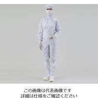 アズワン アズピュアCRウェア(フード一体・センターファスナー型) 白 M 12110SW 1着 1-3935-11（直送品）