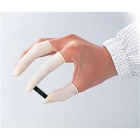 使用不可アズワン アズピュア帯電防止指サック イエロー ロールタイプ M 1440個 1袋（1440個） 2-4943-02（直送品）