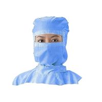 アズワン APクリーンスーツ用フード(目出しタイプ)青 5L SHB 1枚 1-2318-07（直送品）