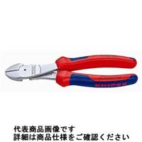 KNIPEX 7405ー180 強力型斜ニッパー(硬線用) (SB) 7405-180 1丁（直送品）