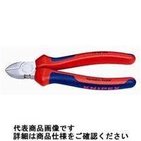 KNIPEX 7005ー180 斜ニッパー (SB) 7005-180 1丁(1本)（直送品）