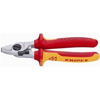 KNIPEX 9526ー165 絶縁ケーブルカッター(バネ付)1000V 9526-165 1丁（直送品）