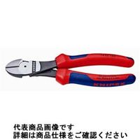 KNIPEX 強力型斜ニッパー(硬線用) (SB) 7402ー200 7402-200 1丁(1個)（直送品）