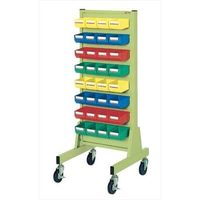 サカエ パネルハンガー 移動式 片面タイプ ZBSー5Y 1台(1個)（直送品）