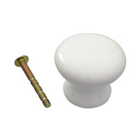 ハイロジック ツマミ38ミリ501W 00017890-001 1セット(10個)（直送品）