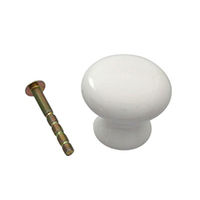 ハイロジック ツマミ32ミリ502W 00017891-001 1セット(10個)（直送品）