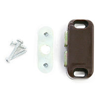 ハイロジック プラスチックマグネットキャッチM茶 00071539-001 1セット(15個)（直送品）