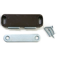 ハイロジック プラスチックマグネットキャッチL茶 00071540-001 1セット(15個)（直送品）