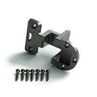 ハイロジック アングル蝶番24×15ミリGB色 00072551-001 1セット(10個)（直送品）