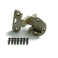 ハイロジック アングル蝶番15×20ミリAB色 00072542-001 1セット(10個)（直送品）