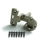 ハイロジック アングル蝶番20×15ミリAB色 00072544-001 1セット(10個)（直送品）