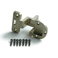 ハイロジック アングル蝶番20×20ミリAB色 00072545-001 1セット(10個)（直送品）