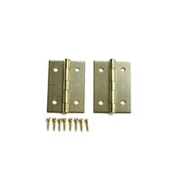 ハイロジック 真鍮蝶番51ミリ 00071654-001 1セット(10個)（直送品）