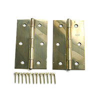 ハイロジック 真鍮蝶番89ミリ 00071657-001 1セット(10個)（直送品）