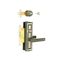 ハイロジック MIWA（美和ロック） 装飾錠・サムラッチ 玄関 タイプYKK 00099510-001 1組（直送品）