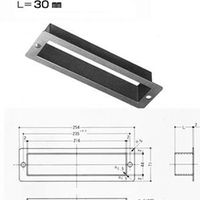 ハイロジック 郵便ポスト口用差入口ガイド 00094329-001 1セット（5個）（直送品）