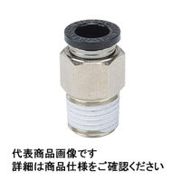 日本ピスコ チューブフィッティングEGストレート PC6ー03EG 1セット(20個)（直送品）