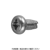 ファスニング J ユニクロ 鉄（+）ナベタッピンねじ（3種溝付き C-1形） 6 X 40 220000000060040001 1箱（300個）（直送品）