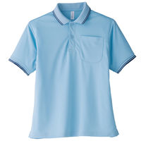 ボンマックス ポロシャツ（ユニセックス） サックス 5L MS3112-6（直送品）