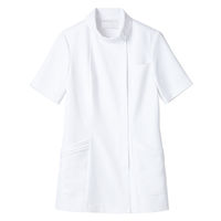住商モンブラン ナースジャケット（半袖） 医療白衣 レディス 白 S 73-1900（直送品）