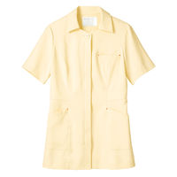 住商モンブラン ナースジャケット（半袖） 医療白衣 レディス コーラル/オレンジ L 73-1928（直送品）