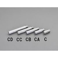 エスコ R 1/4”x 50mm 片ねじニップル(ステンレス製) EA469C-2A 1セット(30個)（直送品）