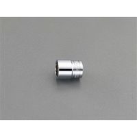 エスコ 1/2”DRx1・3/16” ソケット(十二角) EA618RL-119 1セット(3個)（直送品）