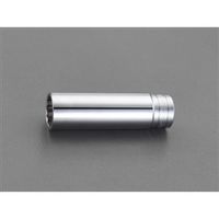 エスコ 1/2”DRx16mm ディープソケット(十二角) EA618RN-16 1セット(3個)（直送品）