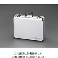 エスコ 425x125x305mm アルミケース EA683ZC-1 1個（直送品）